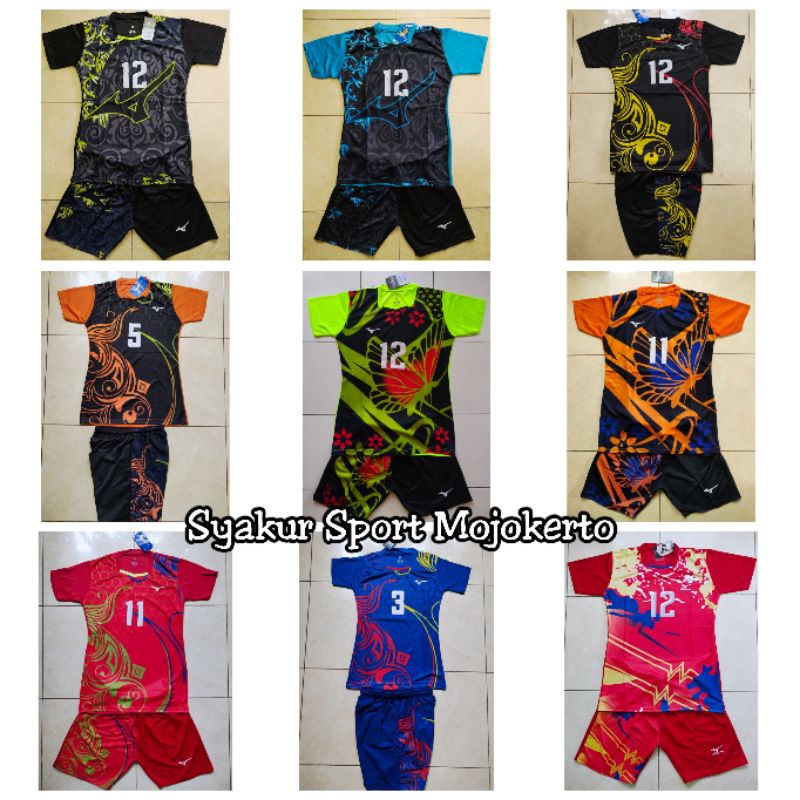 Baju Voli Printing Cewek Murah