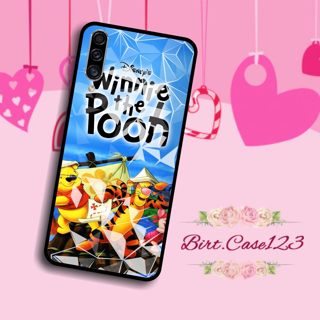 softcase diamond gambar WINNIE THE POOH Oppo A3s A1k A5 A9 2020 A7 F9 A5s A31 A52 A92 A37 A53 BC693