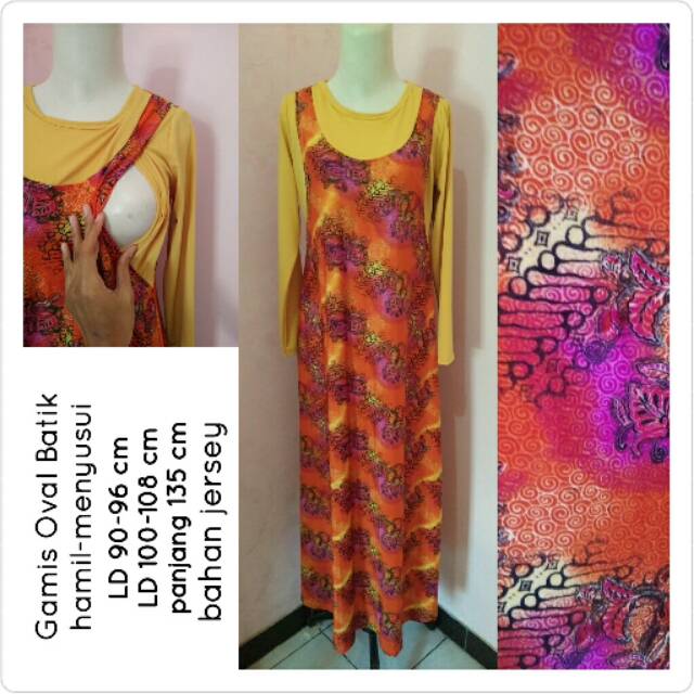 gamis menyusui baju menyusui nursing wear