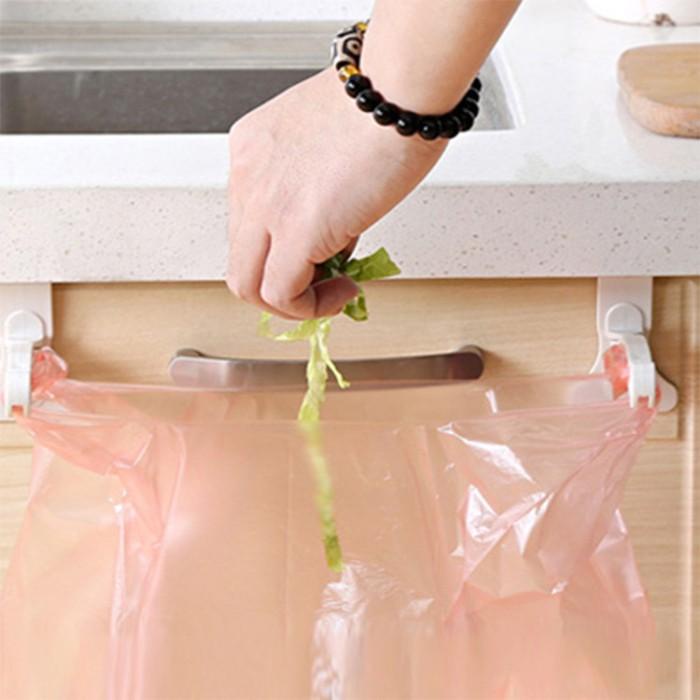 Gantungan Kantong Sampah Plastik Gantung Pintu Lemari Dapur KUAT Kualitas Terjamin