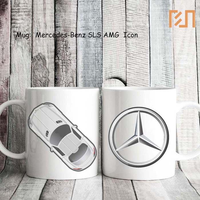 Mug Mercedes-Benz SLS AMG icon