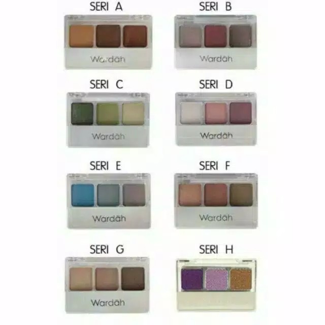 ❣️Rakkistore99❣️Wardah Eyeshadow seri A - N (100% Original)