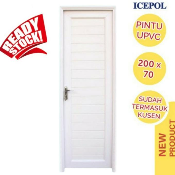 Pintu Kamar Mandi Upvc Icepol / Pintu Kamar Mandi / Pintu Toilet Termurah
