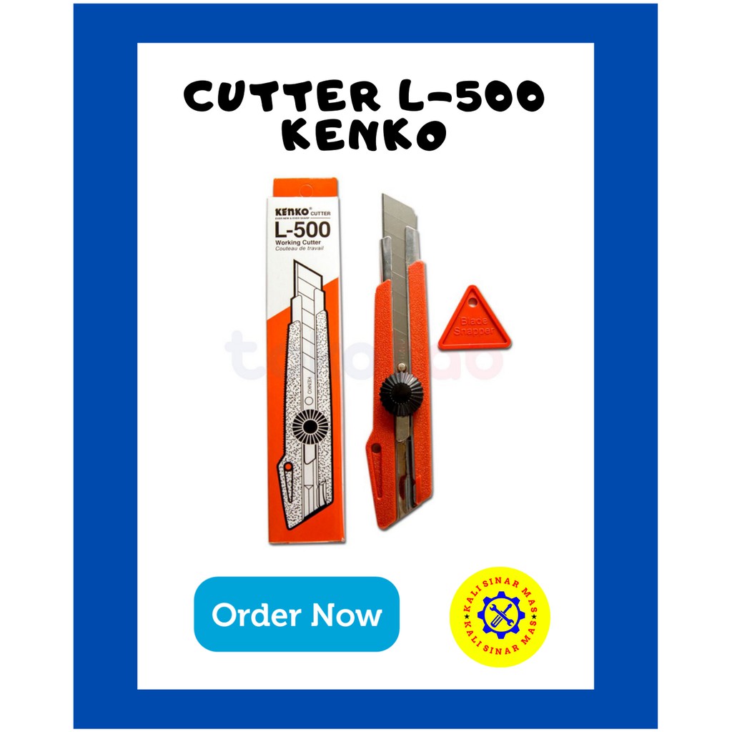 

Cutter Besar Kenko Asli Kondisi Baru Ukuran L-500