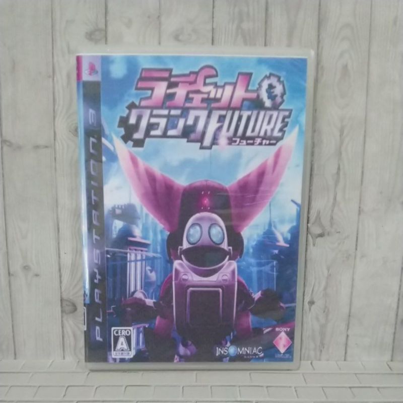 BD  KASET ORIGINAL PS3 Ratchet And Clank Future Jpn Bahasa Jepang