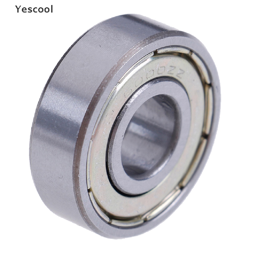 Yescool 6000-ZZ bearing 6000 2Z Bahan Metal Ukuran 10x26 X 8mm