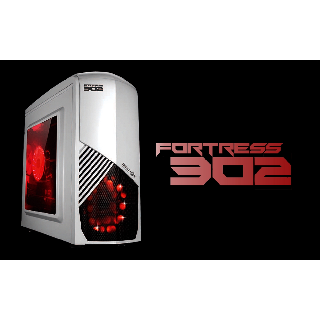 CASING IMPERION FORTRESS 302 WHITE GAMING CASE PC