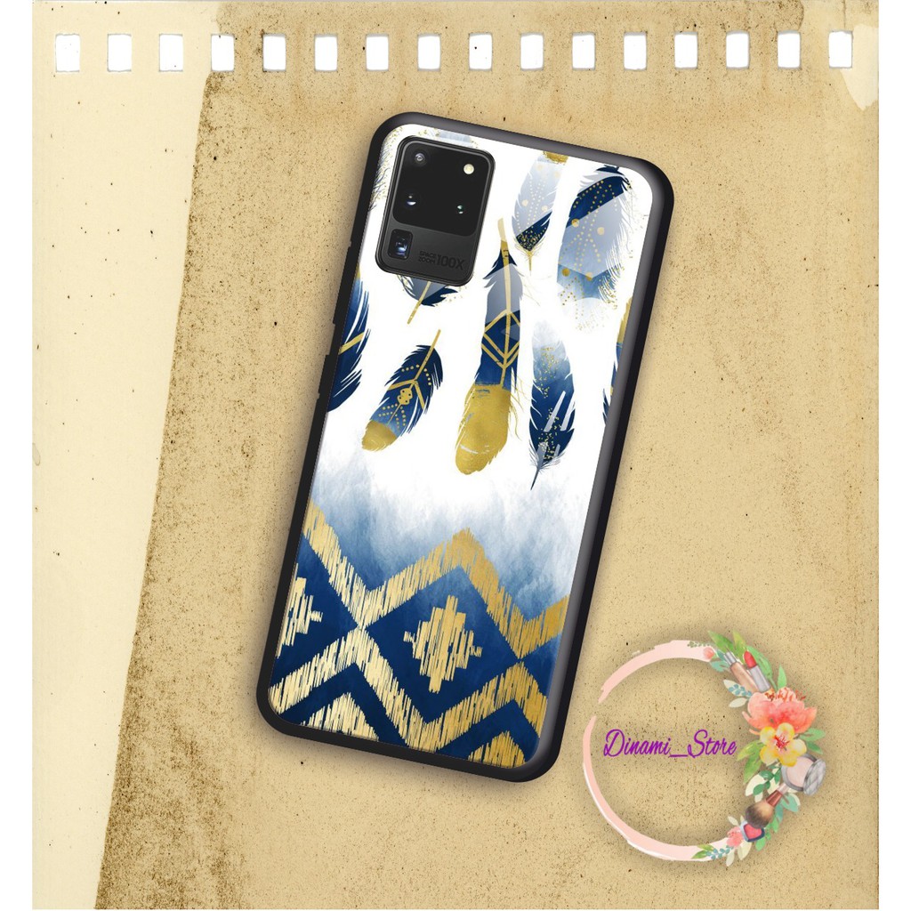 back case glass FUR CLIPART Vivo Y91 Y17 Y12 Y15 Y93 Y95 Y81 Y83 Y71 Y53 y20 Y30 Y50 V17 Y11 DST1266