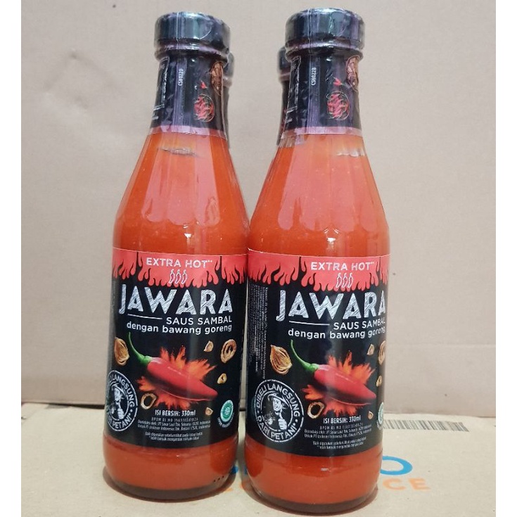 

Jawara saus sambal extra hot 330ml
