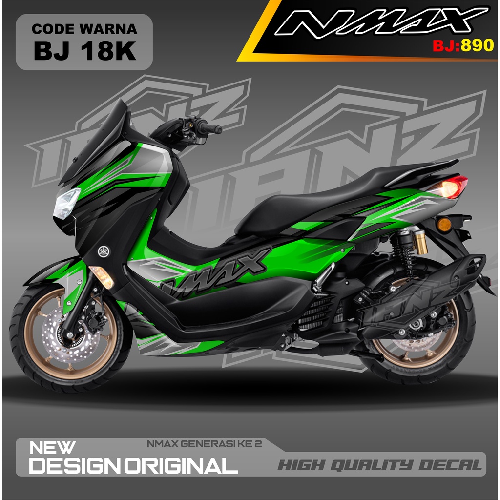 DECAL STIKER ALL NEW NMAX FULL BODY MOTOR / DECAL FULL BODY NMAX / DECAL STIKER FULL BODY NMAX / STIKER DECAL NMAX TERBARU