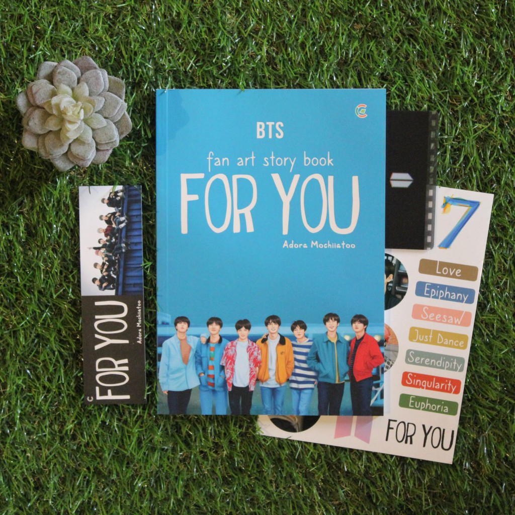 BUKU BTS FAN ART STORY BOOK; FOR YOU