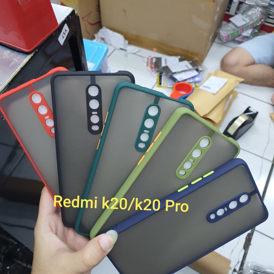 XIAOMI POCO F2 PRO REDMI K20 K20 PRO Case Dove Matte Mychoice Transparan Slim Case Fuze Macaron