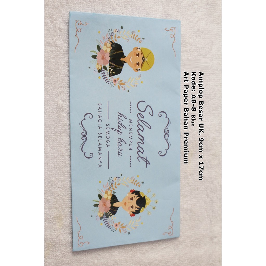 

Angpo Pernikahan Amplop Wedding Besar Kondangan Unik Murah AB-8