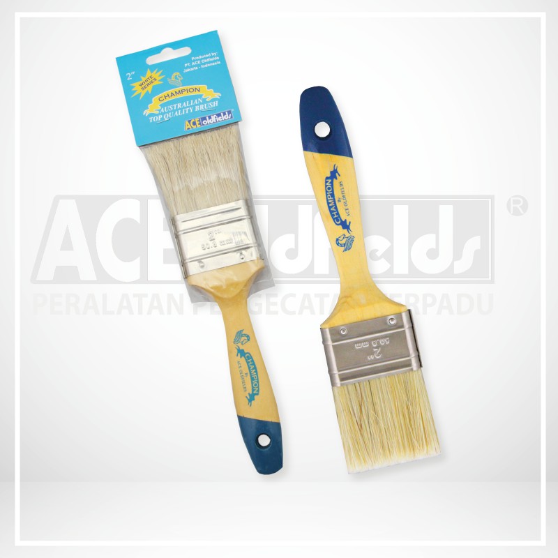 

CHAMPION WHITE BRUSH (2") / KUAS CAT ACE OLDFIELDS