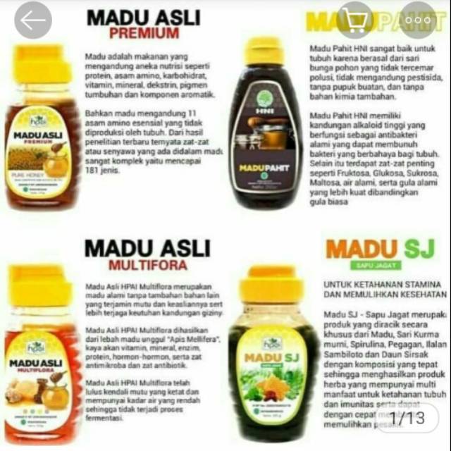 

Madu premium