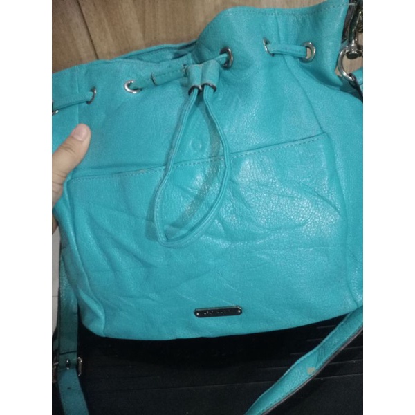 TAS WANITA COACH TAS SERUT HIJAU ORIGiNAL PRELOVED