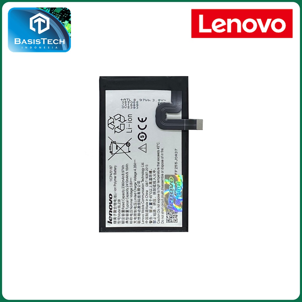 BATERAI LENOVO VIBE X2 PRO - VIBE X2 PT5 - BL238 - ORI