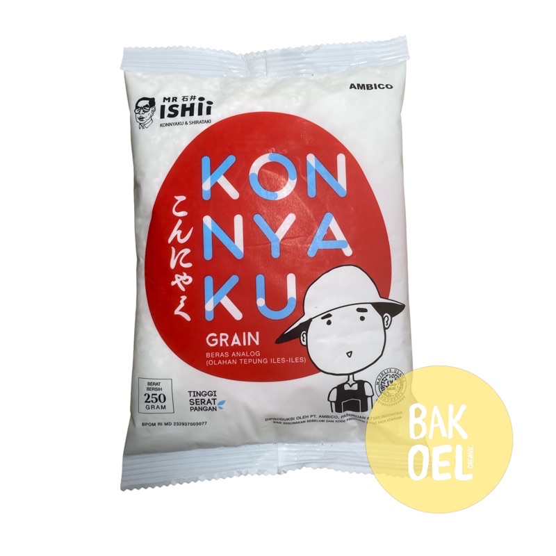 

Beras Shirataki Konyaku Rice Ishii 250g