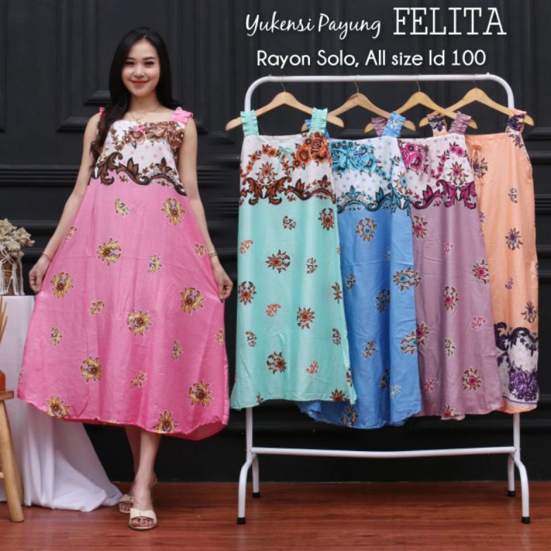 Daster Payung/Yukensi Batik Solo/Daster Jumbo/Daster Murah IBU Muda/Yukensi Batik solo murah habiska