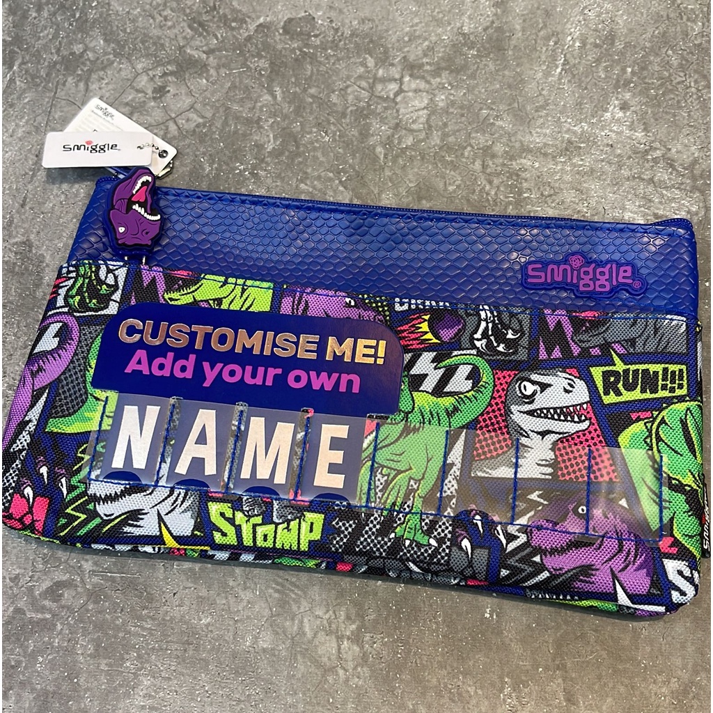 

SMIGGLE PENSILCASE BRIGHT SIDE DINO - TEMPAT PENSIL SMIGGLE