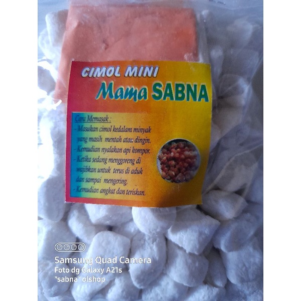 

cimol isi 350gram kemasan vacum (aman kirim ke luar pulau)