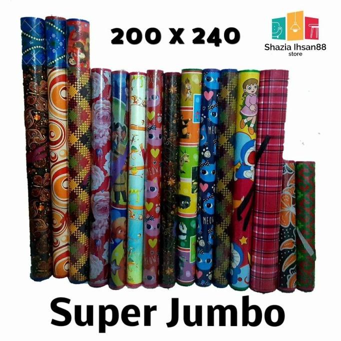 karpet spons plastik lantai SUPER JUMBO karakter minimalis batik
