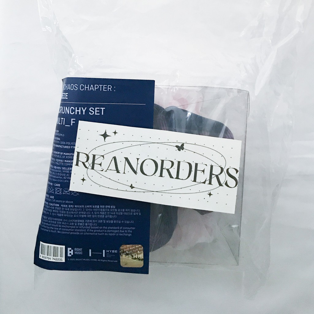 [READY] TXT OFFICIAL MD SCRUNCHY SET + PC HUENINGKAI