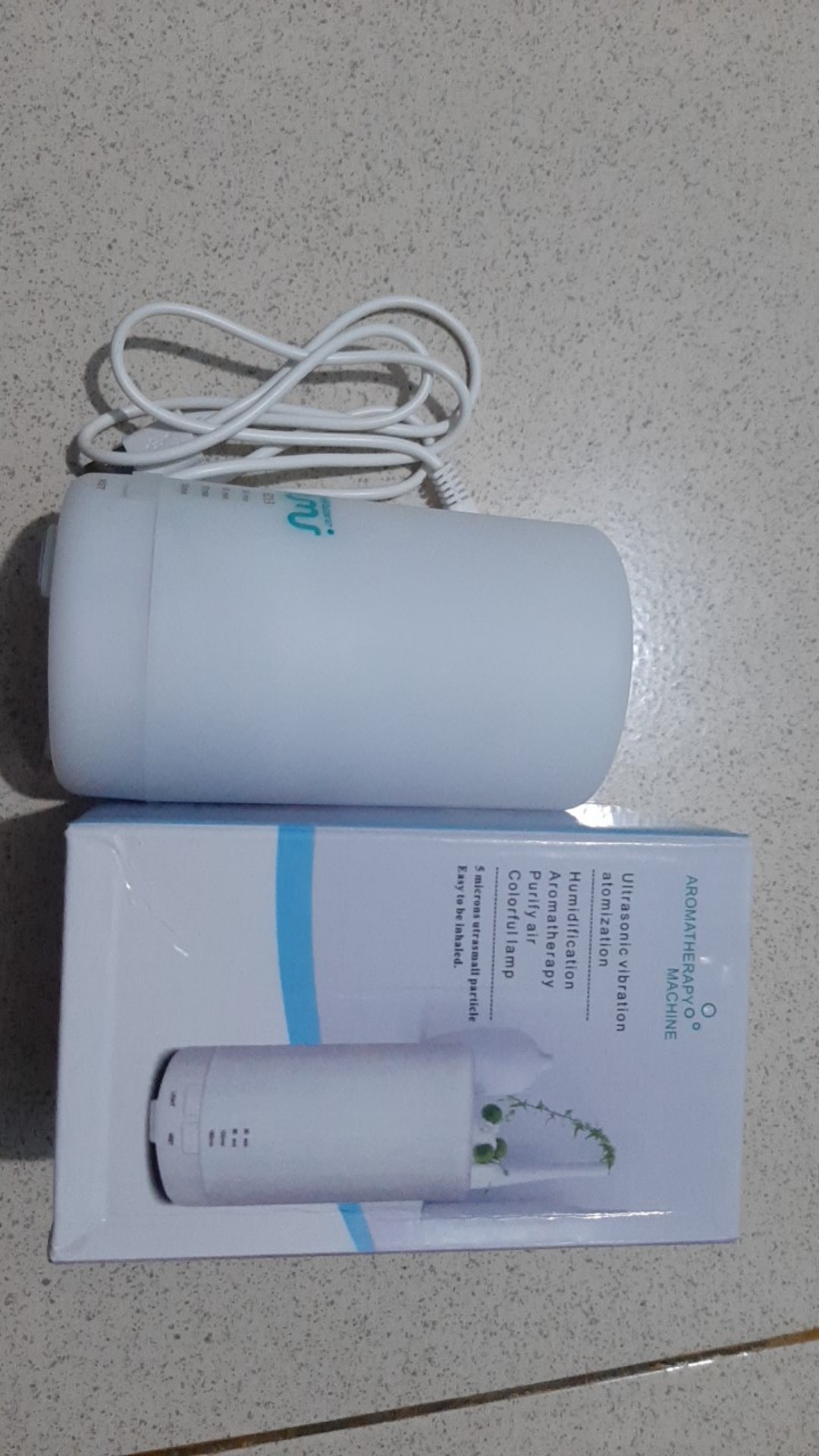 Taffware Humidifier Ultrasonic With Rgb Lamp - Humi Aj213 - White