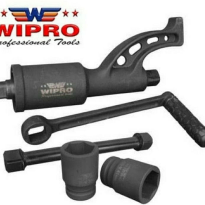 Original Kunci torsi roda truck/labor saving wrench WIPRO
