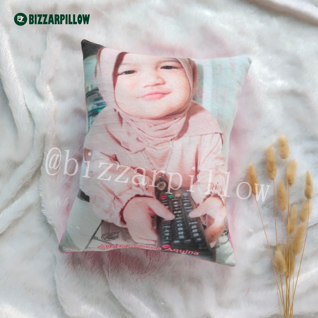 Bizzarpillow Bantal Foto Custom Fullprint 30x40 cm BZ026