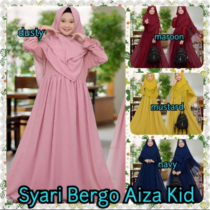 Syari Bergo Aiza Kid