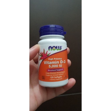 vit D3 now 5000 iu 5000iu Original halal