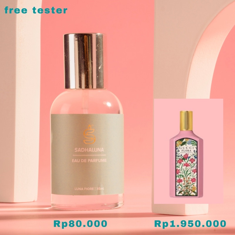 LUNA FIORE / PARFUM GUCCI GARDENIA WANGI ORIGINAL KETAHANAN 12-24 jam