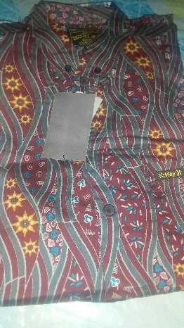 Kemeja Batik Pria Lengan Pendek Dan Lengan Panjang  Premium Bahan 40s Kemeja Dewasa