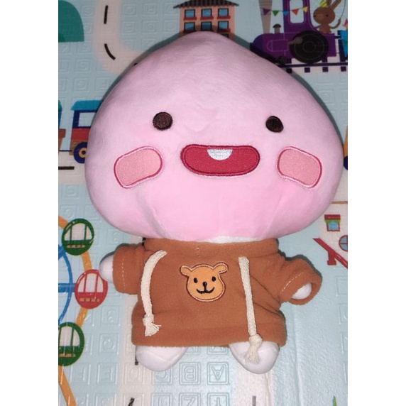 Boneka Kakao Apeach Kostum super lembut bahan minisou