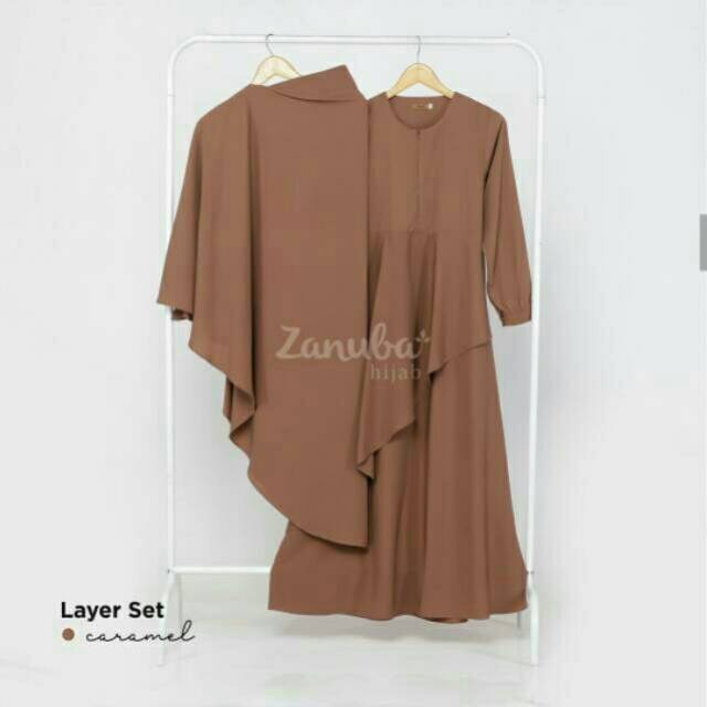 Layer set zanuba hijab