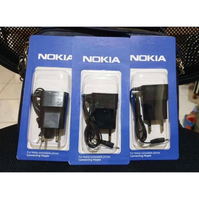 Travel charger nokia tusuk kecil packing press Qtop.id