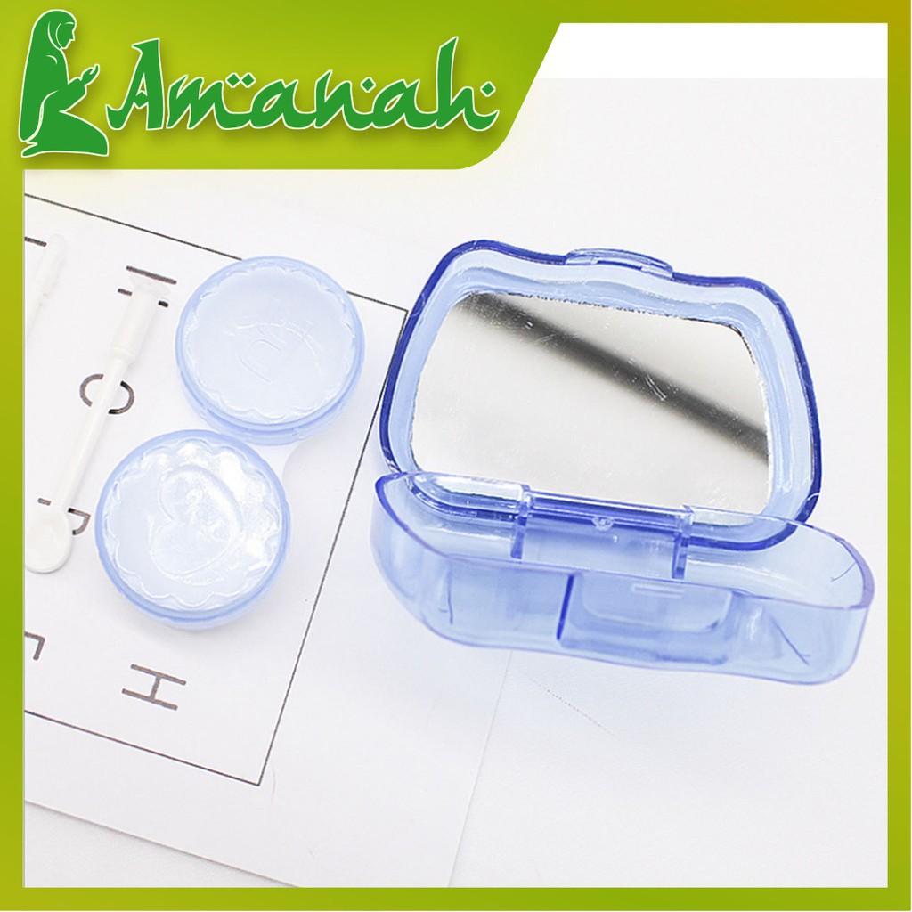 AS821 Tempat Lensa Kontak Softlens / Kotak Lensa Softlens / Wadah Lensa Kontak