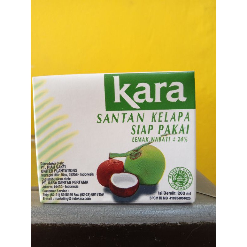 

Kara Santan - 200ml