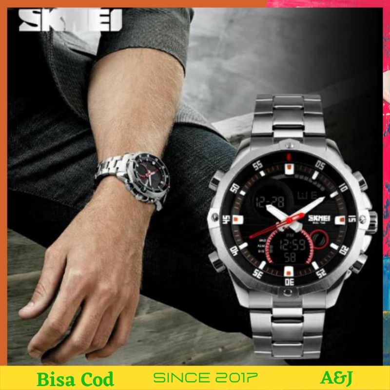 SKMEI 1146 JAM TANGAN PRIA ORIGINAL ANTI AIR