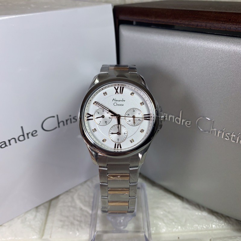 Alexandre Christie AC 2719 BF Silver Rosegold