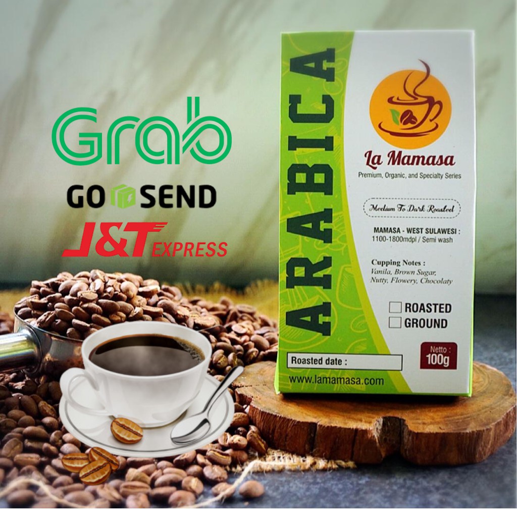 

KOPI BUBUK ARABICA 100 GRAM SPECIALTY LA MAMASA SULAWESI