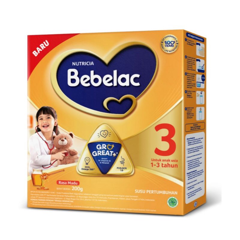 Bebelac 3 madu 200gr