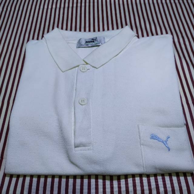Kaos polo shirt puma second