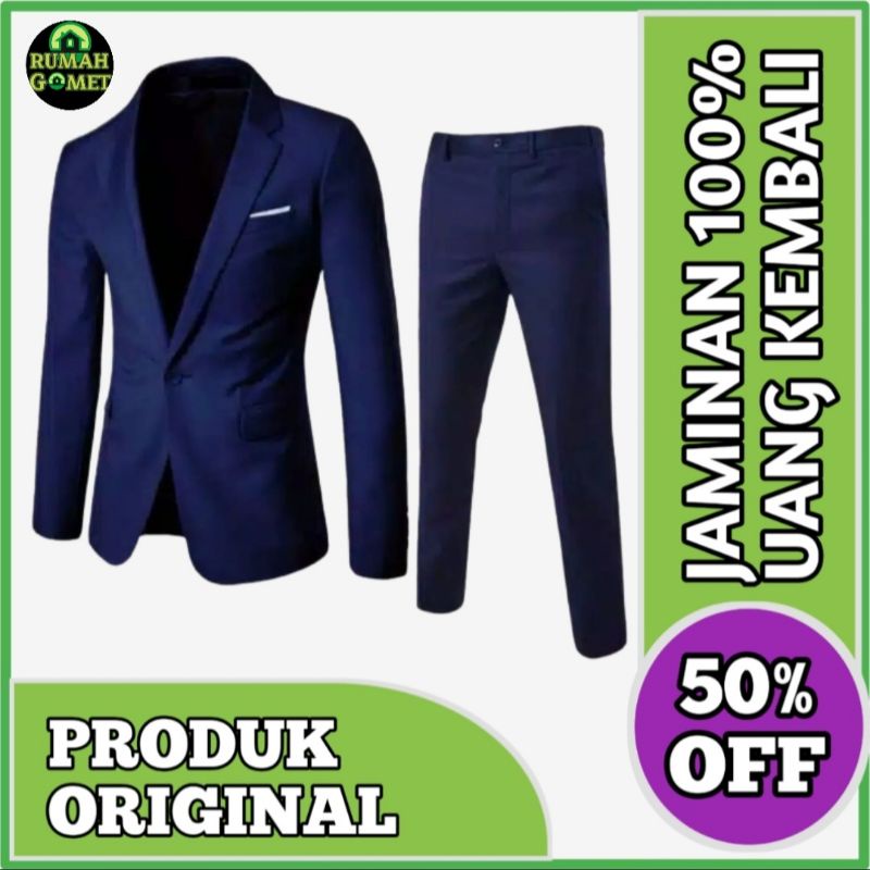 SETELAN JAS PRIA DEWASA / JAS NIKAH / JAS PRIA / JAS  WISUDA