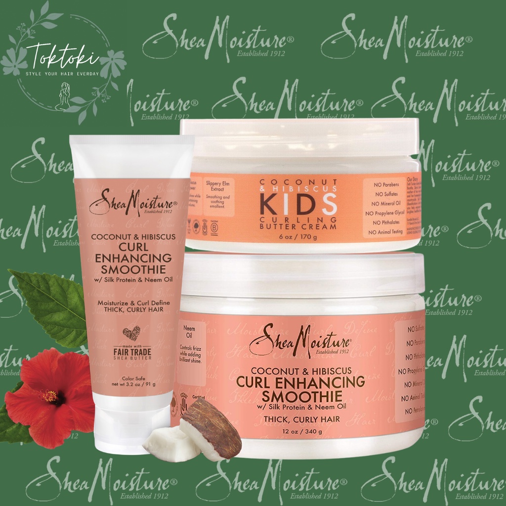 SHEA MOISTURE Coconut & Hibiscus Curl Enhancing Smoothie