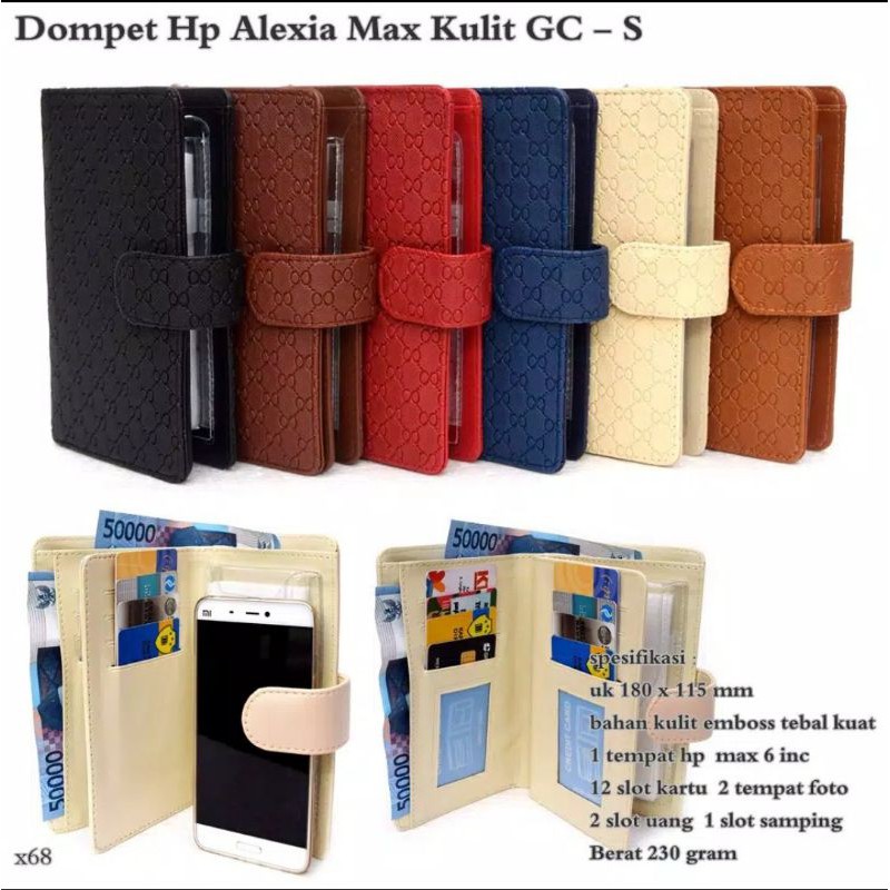 Dompet hp wanita alexia gc S max Super / dompet hp