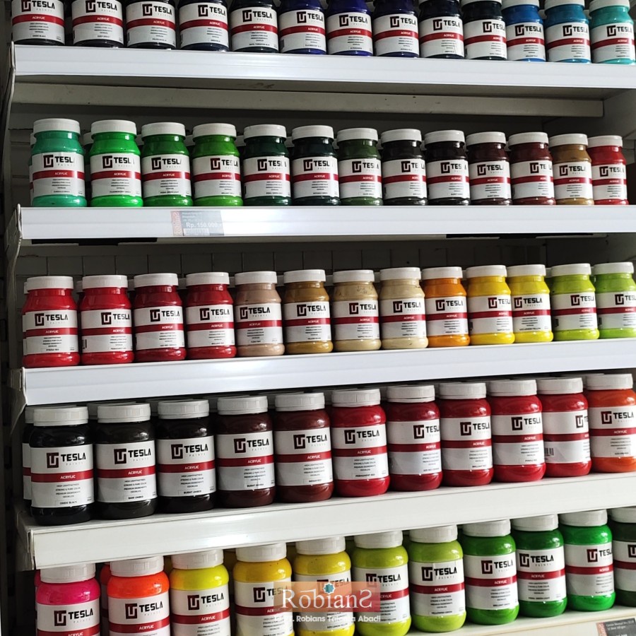 

Tesla Acrylic Paint 500 ml (Part I) - Pilihan Cat Akrilik untuk Seniman dan Penghobi