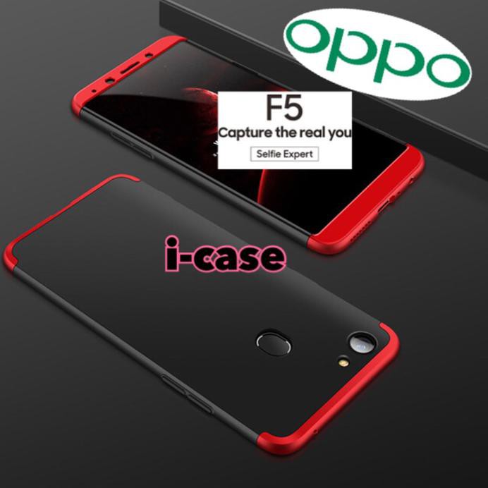 CHASING DAN COVER OPPO F5 CASE 360 SUPER PROTECT - OPPO F5 PRO CASE COVER BACA.1