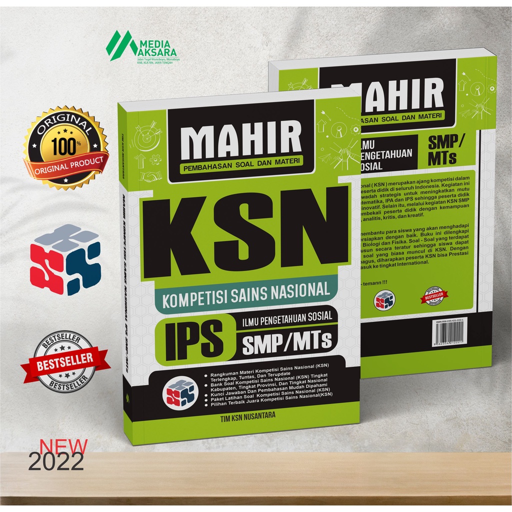 Buku KSN IPS SMP/MTs : Kompetisi Sains Nasional IPS Sekolah Menengah Pertama / Madrasah Tsanawiyah |